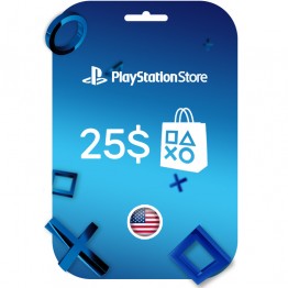 PSN 25 Gift Card US