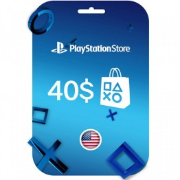 کارت هدیه دیجیتال PSN 40 Gift Card US