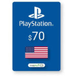 کارت هدیه دیجیتال ۷۰ دلاری PlayStation Store آمریکا