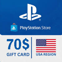 کارت هدیه دیجیتال ۷۰ دلاری PlayStation Store آمریکا