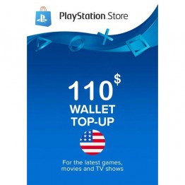 PSN 110 Gift Card US