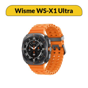 ساعت هوشمند مدل Wisme WS-X1 Ultra با طراحی مدرن و صفحه نمایش با کیفیت